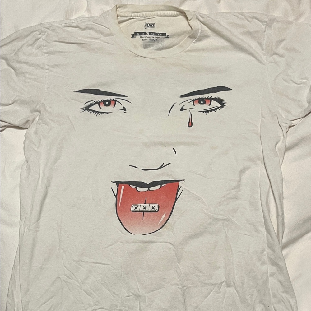Danny Brown Fools Gold White Graphic Tee